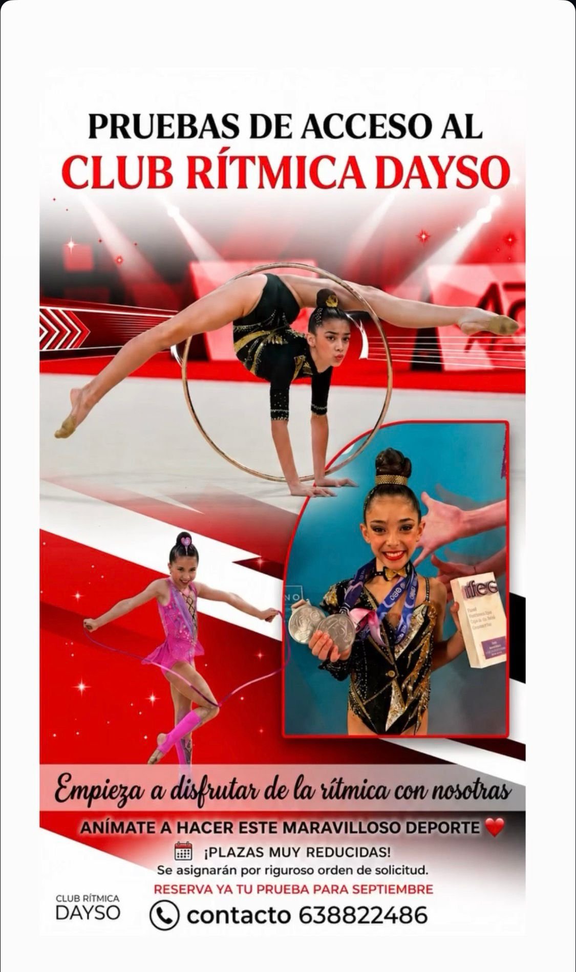 Dossier del club de gimnasia rítmica de DAYSO Experience